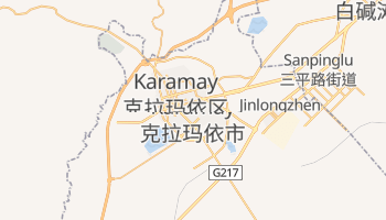 Carte en ligne de Karamay
