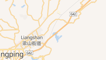 Carte en ligne de Xian de Liangping