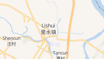 Carte en ligne de Lishui