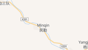 Carte en ligne de Xian de Minqin