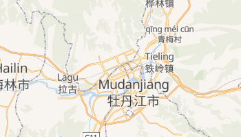 Carte en ligne de Mudanjiang