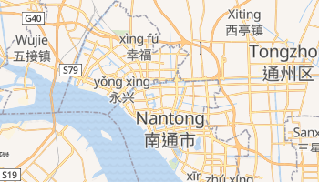 Carte en ligne de Nantong