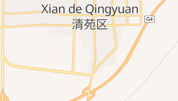 Carte en ligne de Qingyuan