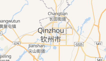 Carte en ligne de Qinzhou