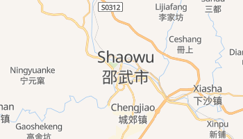 Carte en ligne de Shaowu
