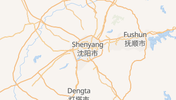 Carte en ligne de Shenyang