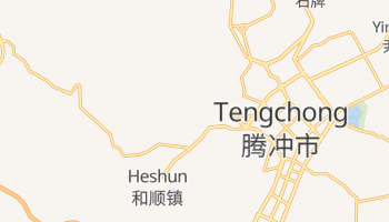 Carte en ligne de Xian de Tengchong