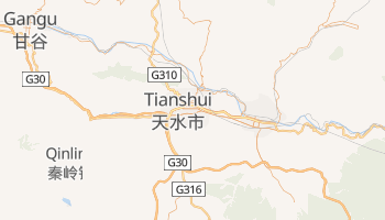 Carte en ligne de Tianshui