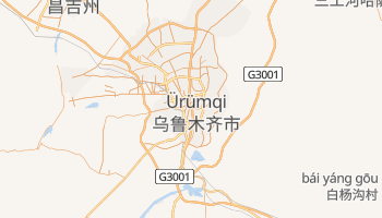 Carte en ligne de Ürümqi