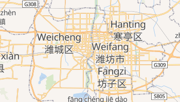 Carte en ligne de Weifang