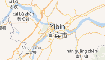 Carte en ligne de Yibin