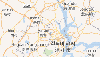 Carte en ligne de Zhanjiang