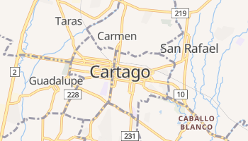 Carte en ligne de Cartago