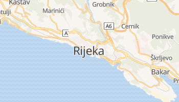 Carte en ligne de Rijeka