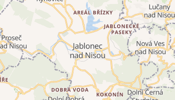 Carte en ligne de Jablonec nad Nisou