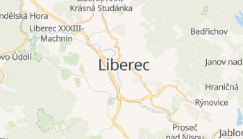 Carte en ligne de Liberec