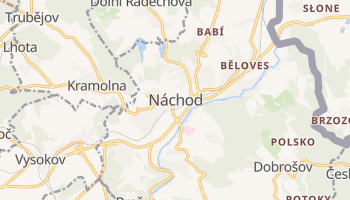 Carte en ligne de Náchod