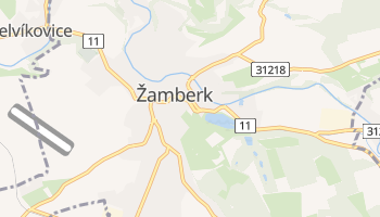 Carte en ligne de Žamberk
