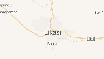 Carte en ligne de Likasi