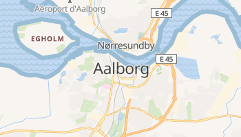 Carte en ligne de Aalborg