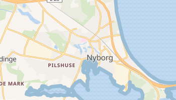 Carte en ligne de Nyborg