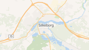 Carte en ligne de Silkeborg