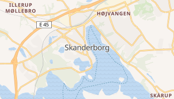 Carte en ligne de Skanderborg
