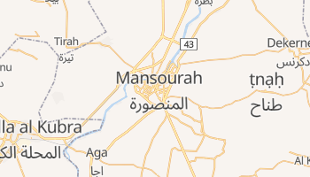Carte en ligne de Mansourah