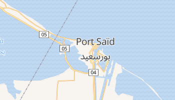 Carte en ligne de Port-Saïd