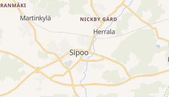 Carte en ligne de Sipoo
