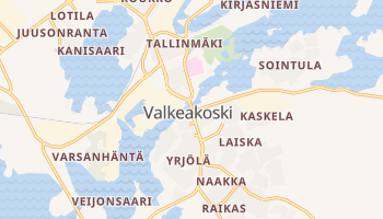 Carte en ligne de Valkeakoski