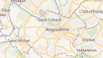 Carte en ligne de Angoulême