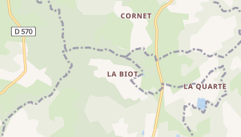 Carte en ligne de Biot