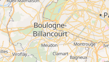 Carte en ligne de Boulogne-Billancourt