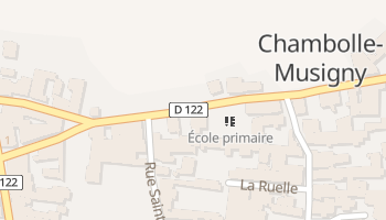 Carte en ligne de Chambolle-Musigny