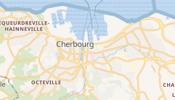Carte en ligne de Cherbourg-Octeville