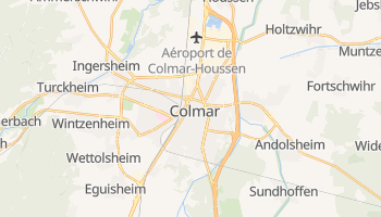 Carte en ligne de Colmar