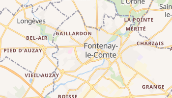 Carte en ligne de Fontenay-le-Comte