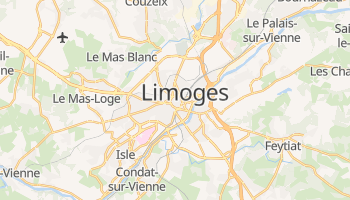 Carte en ligne de Limoges