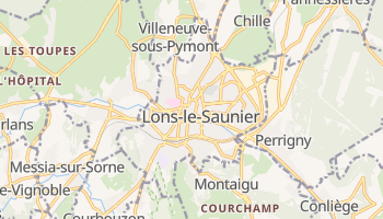 Carte en ligne de Lons-le-Saunier