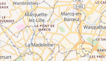 Carte en ligne de Marcq-en-Barœul