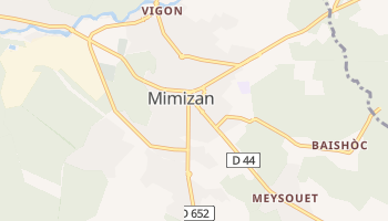 Carte en ligne de Mimizan
