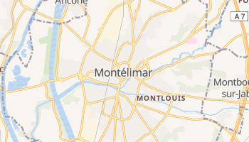 Carte en ligne de Montélimar