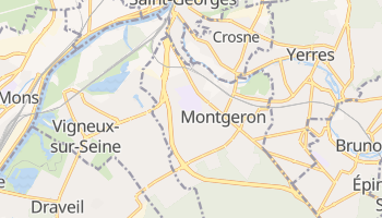 Carte en ligne de Montgeron