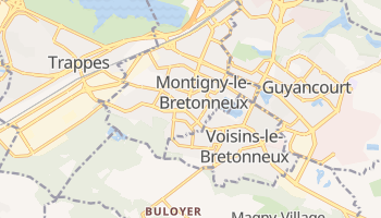 Carte en ligne de Montigny-le-Bretonneux