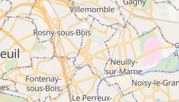 Carte en ligne de Neuilly-Plaisance