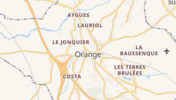 Carte en ligne de Orange