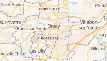 Carte en ligne de Orsay