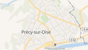 Carte en ligne de Précy-sur-Oise