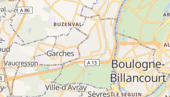 Carte en ligne de Saint-Cloud